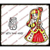 Visible Image Stamp - Queen of Hearts
